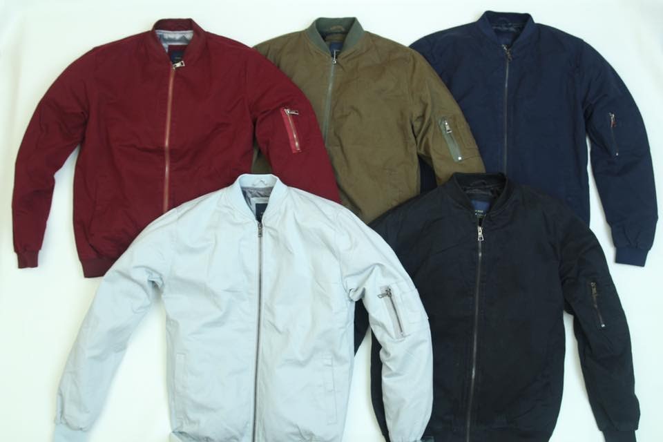Áo khoác bomber kaki nam hà nội 
