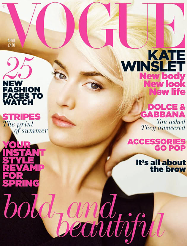 Kate Winslet Vogue April. Vogue,UK,April 2011