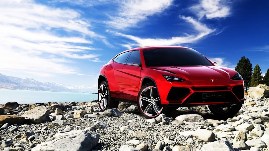 SUV on Rocks hd wallpaper