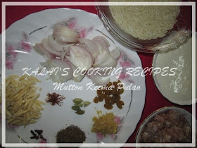 Mutton Keema Pulao Ingredients