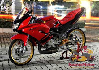 Gambar Modifikasi Motor Ninja RR 150 Terbaru Keren