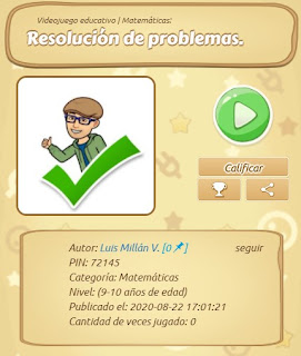 Juego de la Oca: resolución de problemas.