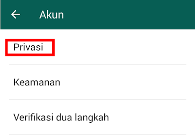 Cara Menyembunyikan Foto Profil WhatsApp