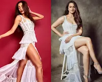 malaika arora sonakshi sinha same outfit sexy legs