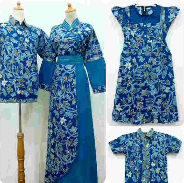 25 Contoh Model Baju  Batik Kombinasi 2 Motif  2021