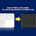 How to print file names of all or select list of files in a folder to a list? 