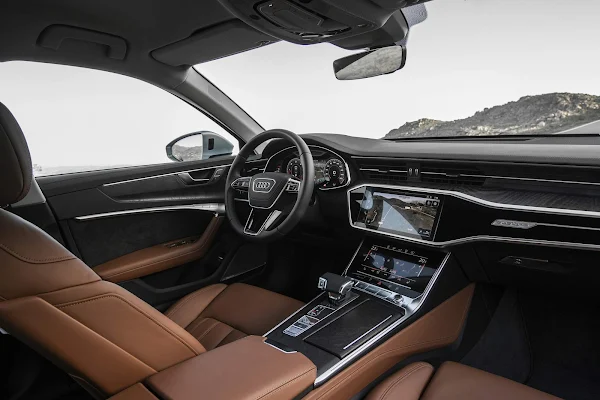 Novo Audi A6 2024 - interior