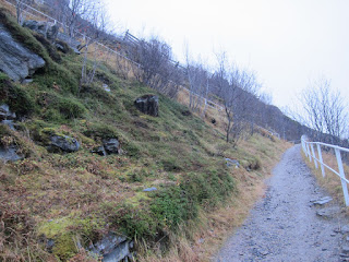 Hammerfest zigzag path