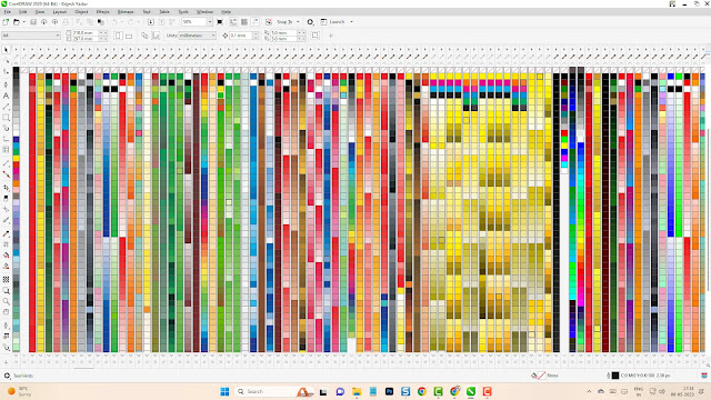 कोरल ड्रा में कलर पैलेट क्या होता है - What is a Color Palette in CorelDraw
