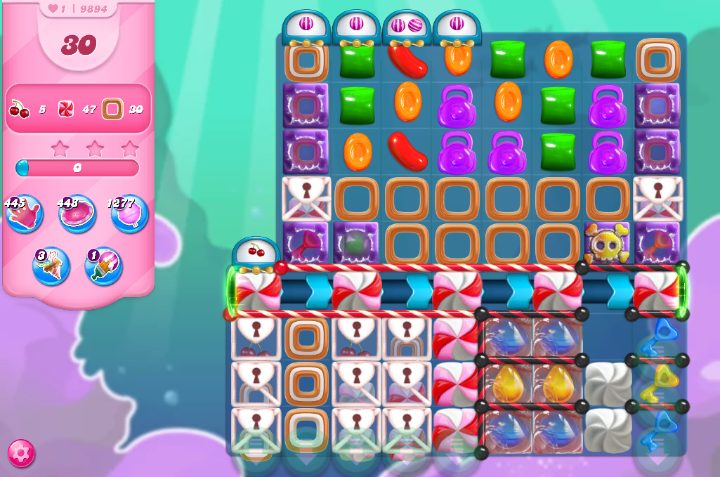 Candy Crush Saga level 9894