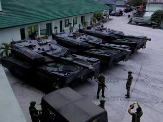 Mantap .. Gelar Latihan Tempur di Natuna, TNI AD Bawa 100 Tank Leopard  - Commando