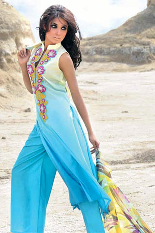 Pareesa Lawn Collection 2011 By Chen One