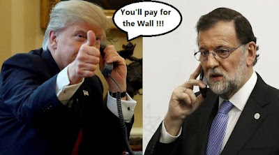 Memes conversación Trump y Rajoy