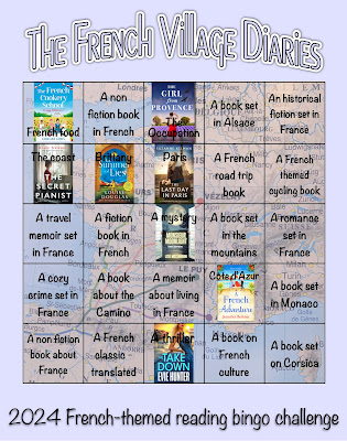 French Village Diaries reading bingo challenge 2024