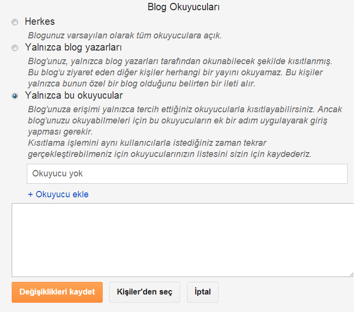 Blogger Özel İçerik Üreten Blog Oluşturmak