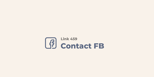 Link 459 - Địa chỉ email Facebook đã tồn tại