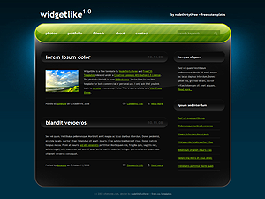 WidgetLike wordpress theme