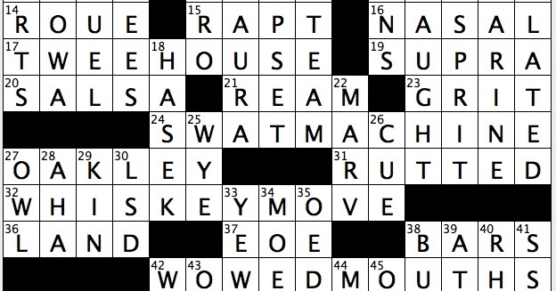 Rex Parker Does the NYT Crossword Puzzle Bygone Toyota