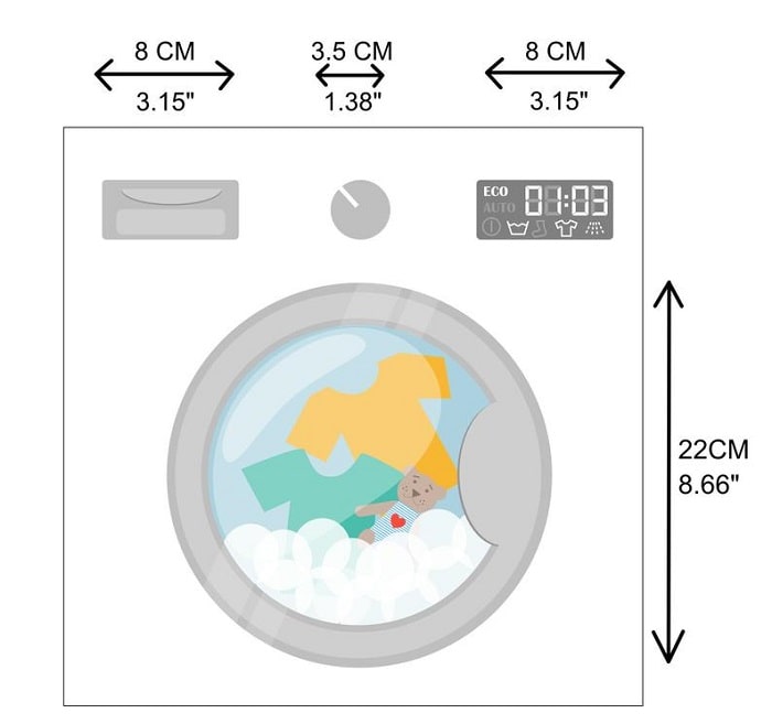 ikea washing machine decal