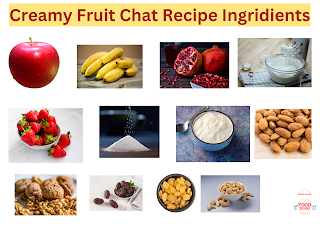 Easy Creamy Fruit Chat Recipe