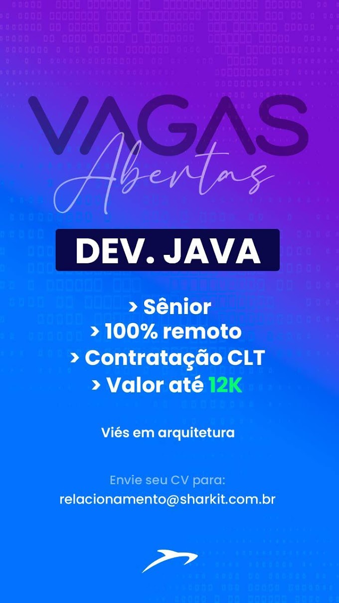Vaga Dev.Java
