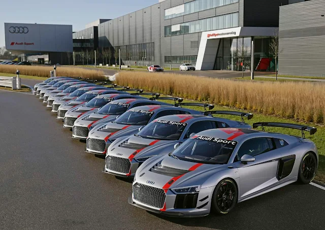 Audi já produziu 50 unidades do R8 LMS GT4 