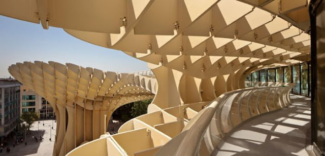 Metropol Parasol Wooden Structure