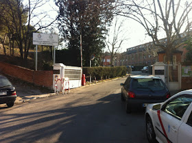 Entrada a las Escuelas de Montes y Forestales