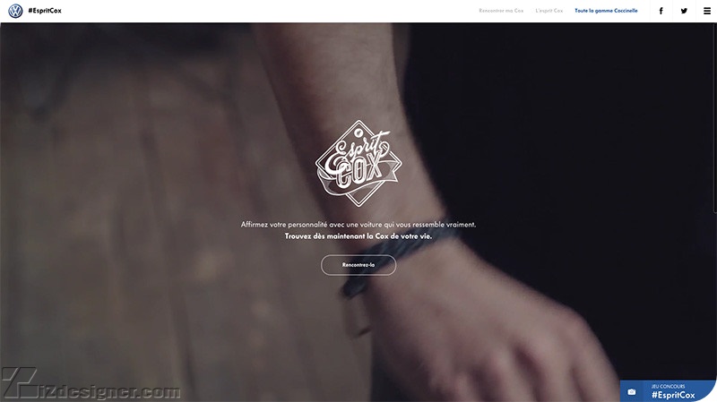 iZdesigner.com - Khơi nguồn cảm hứng cùng 10 mẫu thiết kế website ấn tượng