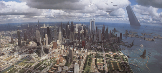 Breathtaking Future City Concept Art 