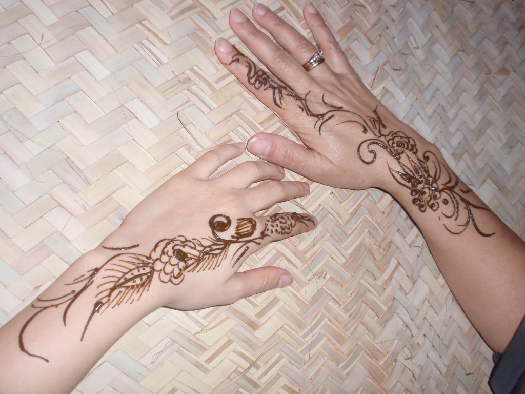Foto Henna Gambar Bunga Paling Update  Teknik Menggambar 
