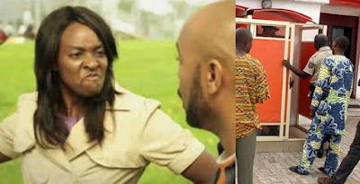 Nigerian lady slaps man twice on an ATM queue… But his reaction is priceless