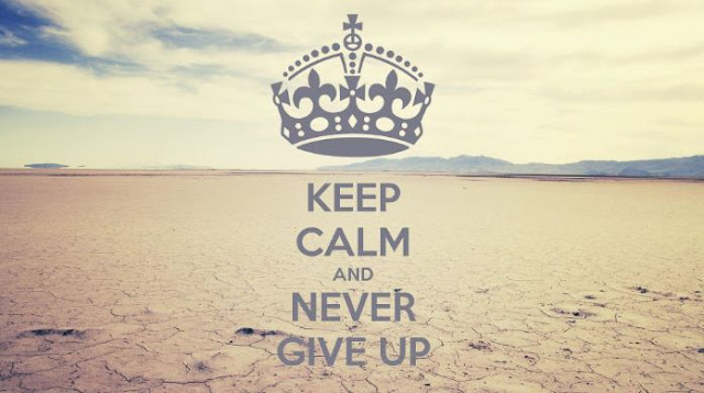 Never Give Up HD Wallpaper For iphone