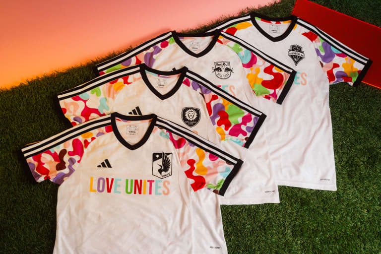 Bold Adidas MLS 2023 Pride Pre-Match Shirts Released - Footy Headlines