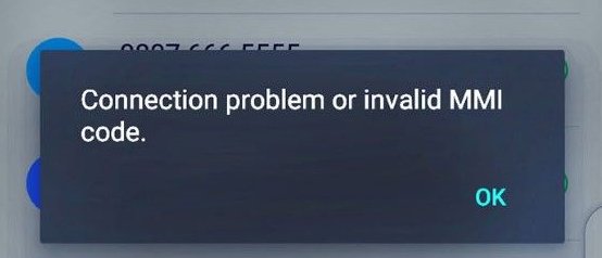 Cara Mengatasi Connection problem or invalid MMI code di HP Xiaomi