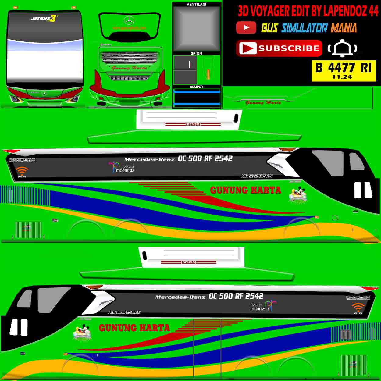 download mod bussid bus gunung harta hijau