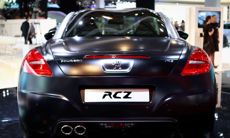 Peugeot RCZ Asphalt Black matte Here are the first official pictures of the 