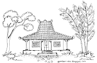 39+ Sketsa Rumah Adat Jawa Timur, Konsep Terpopuler!