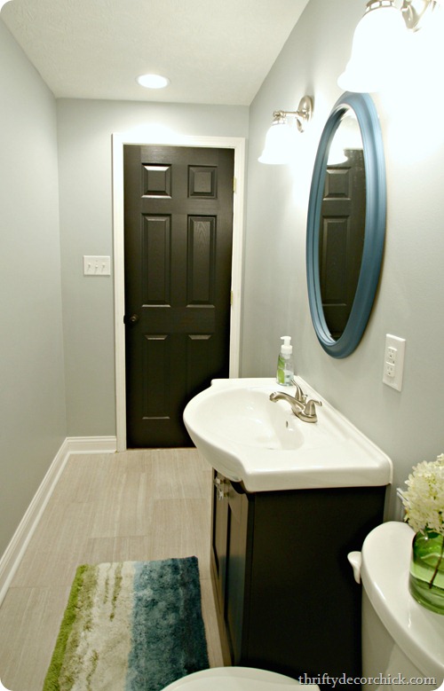 black interior doors