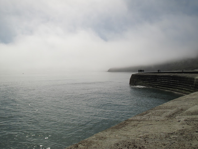 Looking back along the Cobb.