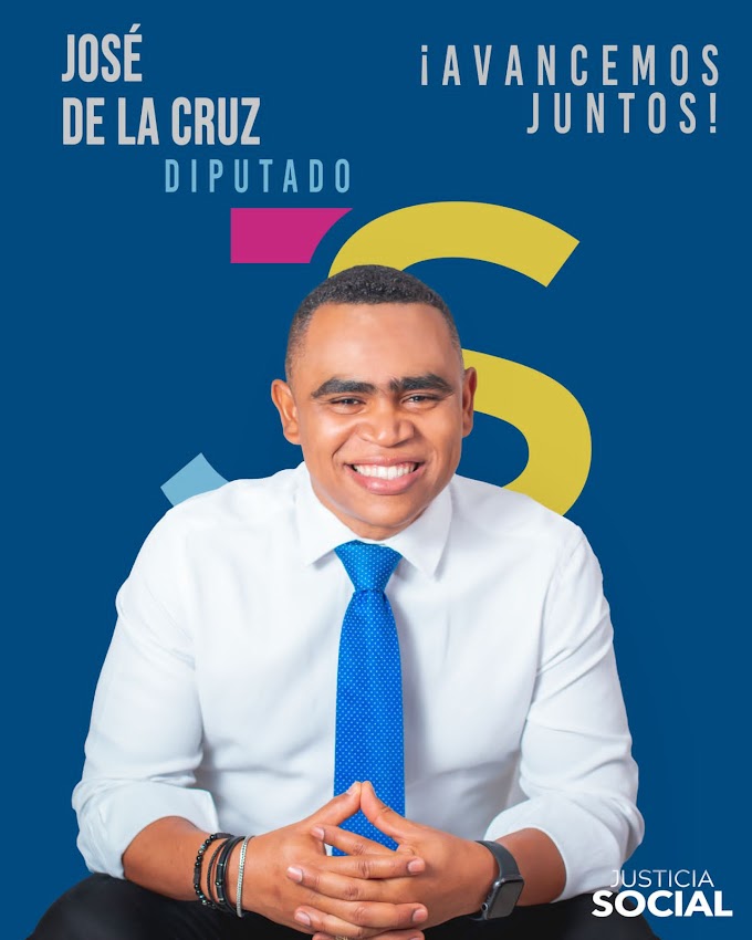 José De La Cruz como Diputado desborda pasión y simpatía en toda la circunscripción #1 de Santiago.