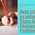 Time and distance aptitude problems in Hindi