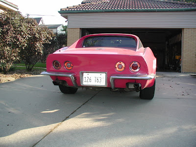 Pink Corvette