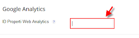 Memasang tracking ID google analitic pada blog