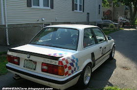 BMW E30 racing Flag