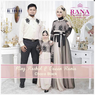 10+ Trend Model Baju Muslim Couple Family Modern Terbaru 