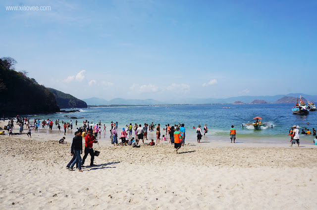 tanjung papuma beach, papuma jember, tanjung papuma review