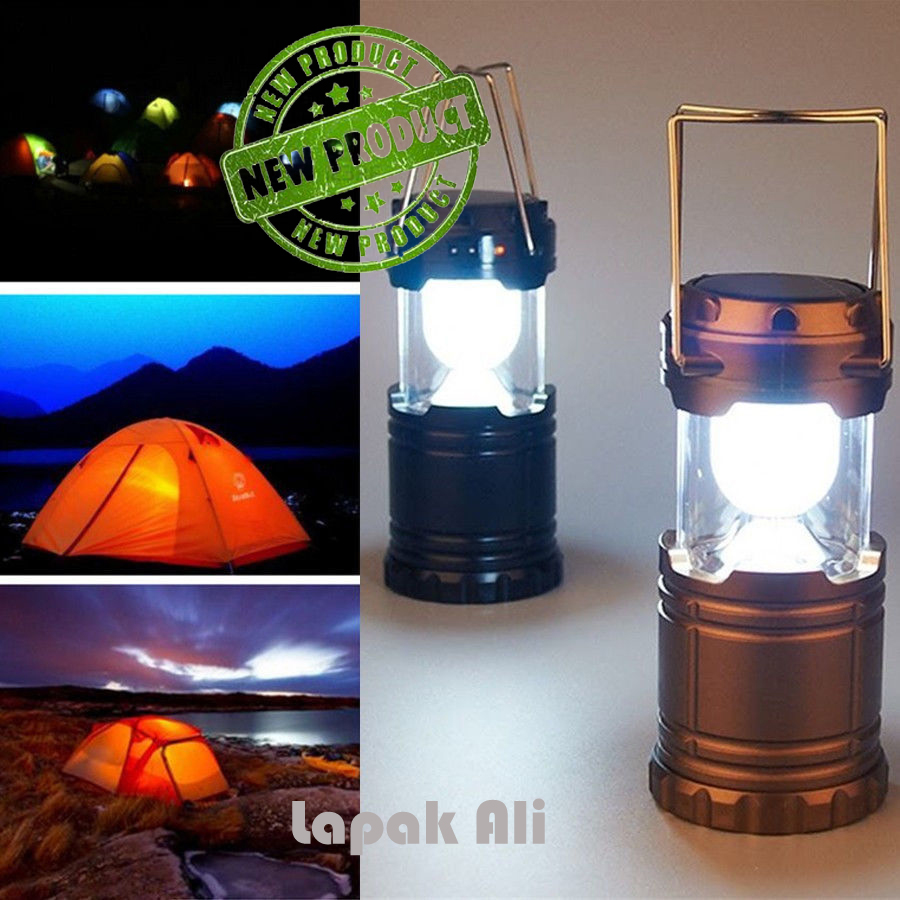 Lampu Camping KT 611 Tenaga Surya Led Solar Emerge