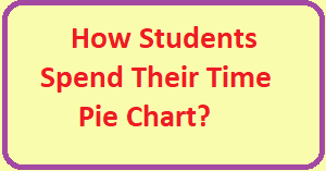 How Students Spend Their Time Pie Chart?