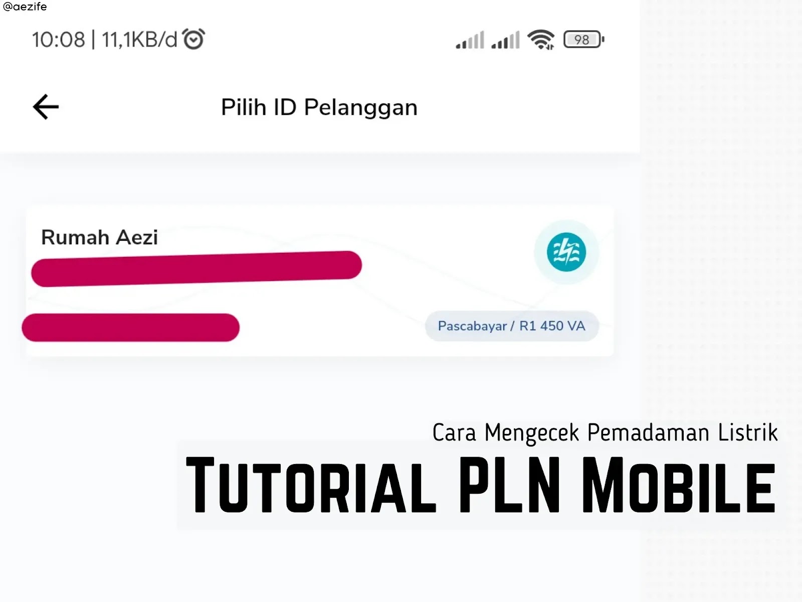 Cara Mengecek Pemadaman Listrik yang Sedang Terjadi di Daerahmu - Tutorial PLN Mobile